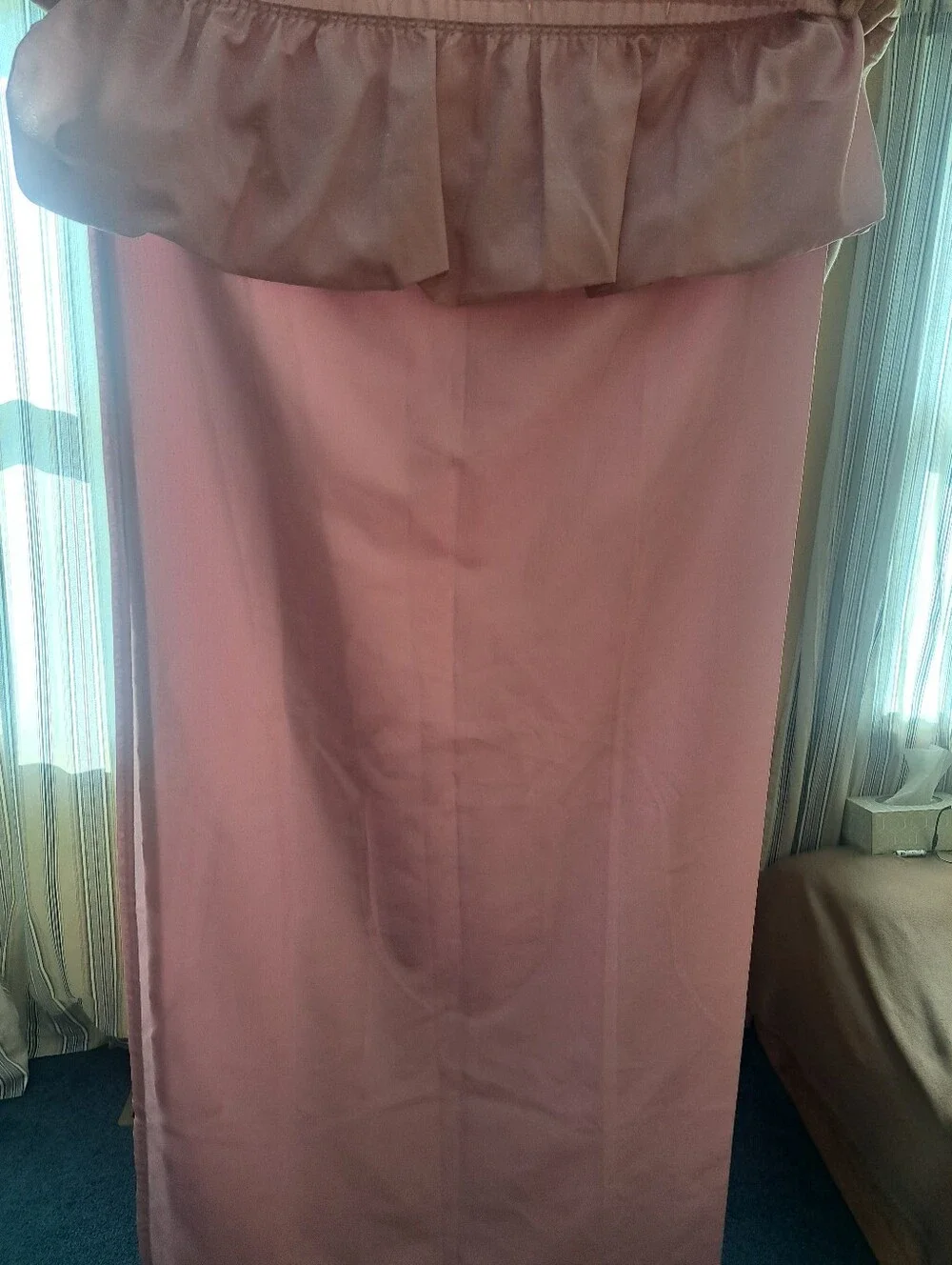 Shower Curtain Pink 72 Inch Length